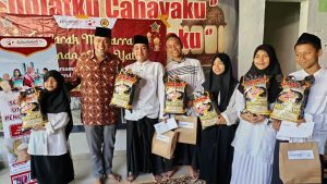 Daarul Qur'an Wisatahati Santunan Santri Yatim di Rumah Tahfidz Al-Multazam